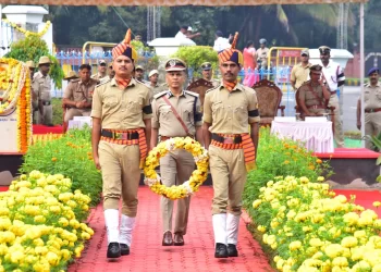 ಮೈಸೂರು ಜಿಲ್ಲಾ ಪೊಲೀಸ್ ಕಚೇರಿಯಲ್ಲಿ ಪೊಲೀಸ್ ಹುತಾತ್ಮರ ದಿನಾಚರಣೆ ಸಂಭ್ರಮ